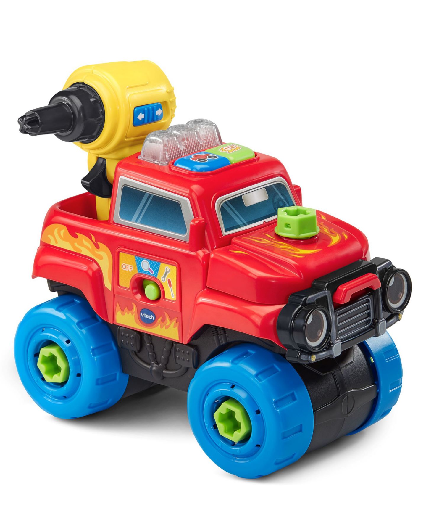 Детская игрушка VTech Drill & Learn Battery-Operated Monster Truck — фото 4