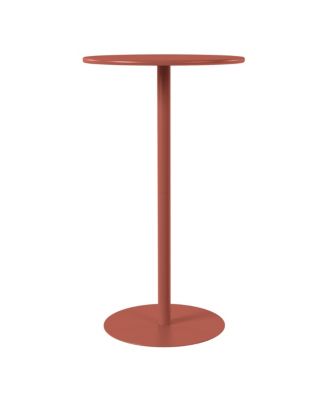 41.25" Adjustable Metal Round Bar Height Table