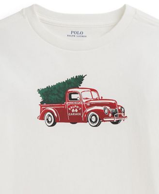 Boys 2-7 Truck-Print Cotton Long-Sleeve T-Shirt