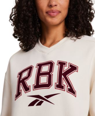 Women's New Heritage Varsity V-Neck Sweatshirt