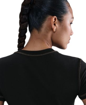 Sportswear Women's Short Sleeve Cropped Top