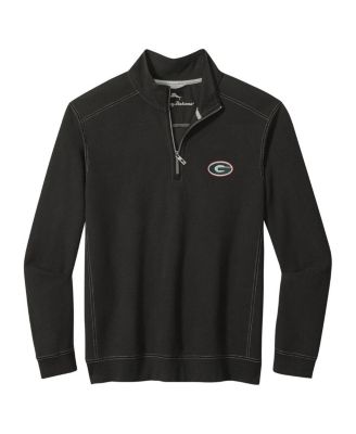 Men's Black Georgia Bulldogs Montego Bay Half-Zip Jacket