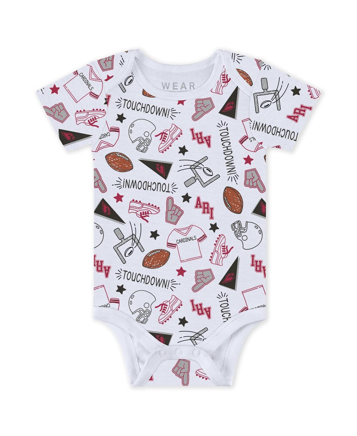Wear By Erin Andrews Baby Boys And Girls 2-piece Arizona Turn Me Around Bodysuits And Pant Set In Multi