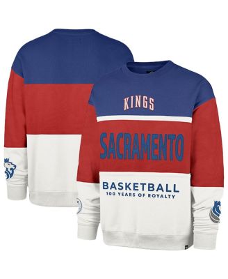 '47 Brand - Men's and Women's ' Red Sacramento Kings 2024/25 City Edition On Five Maximalist Pullover Sweatshirt