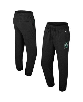 Colosseum - Men's Black Michigan State Spartans Revolution Jogger Pants