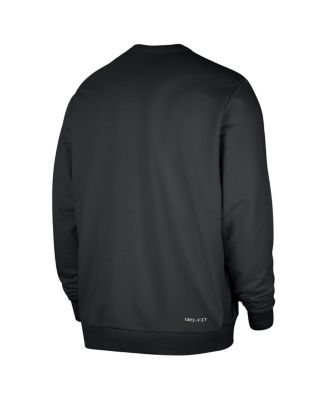 Men's Black Orlando Magic Authentic Standard Issue Travel Dri-FIT Sweatshirt