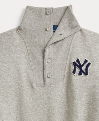 Women's Vintage-Inspired Yankees Long Sleeve Pull-On Sweatshirt