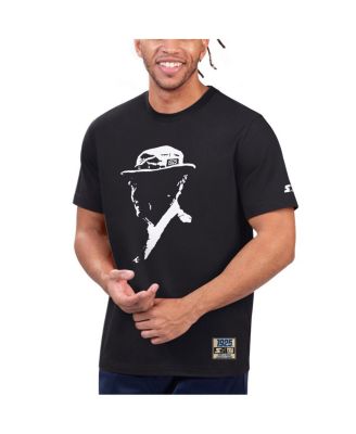 Starter - Men's Black New York Giants 100th Season T-Shirt