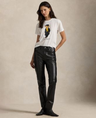 Women's Holiday Bear Crew Neck T-Shirt