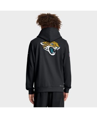 Men's Black Jacksonville Jaguars Sideline Standard Issue Utility Player Dri-FIT Full-Zip Hoodie