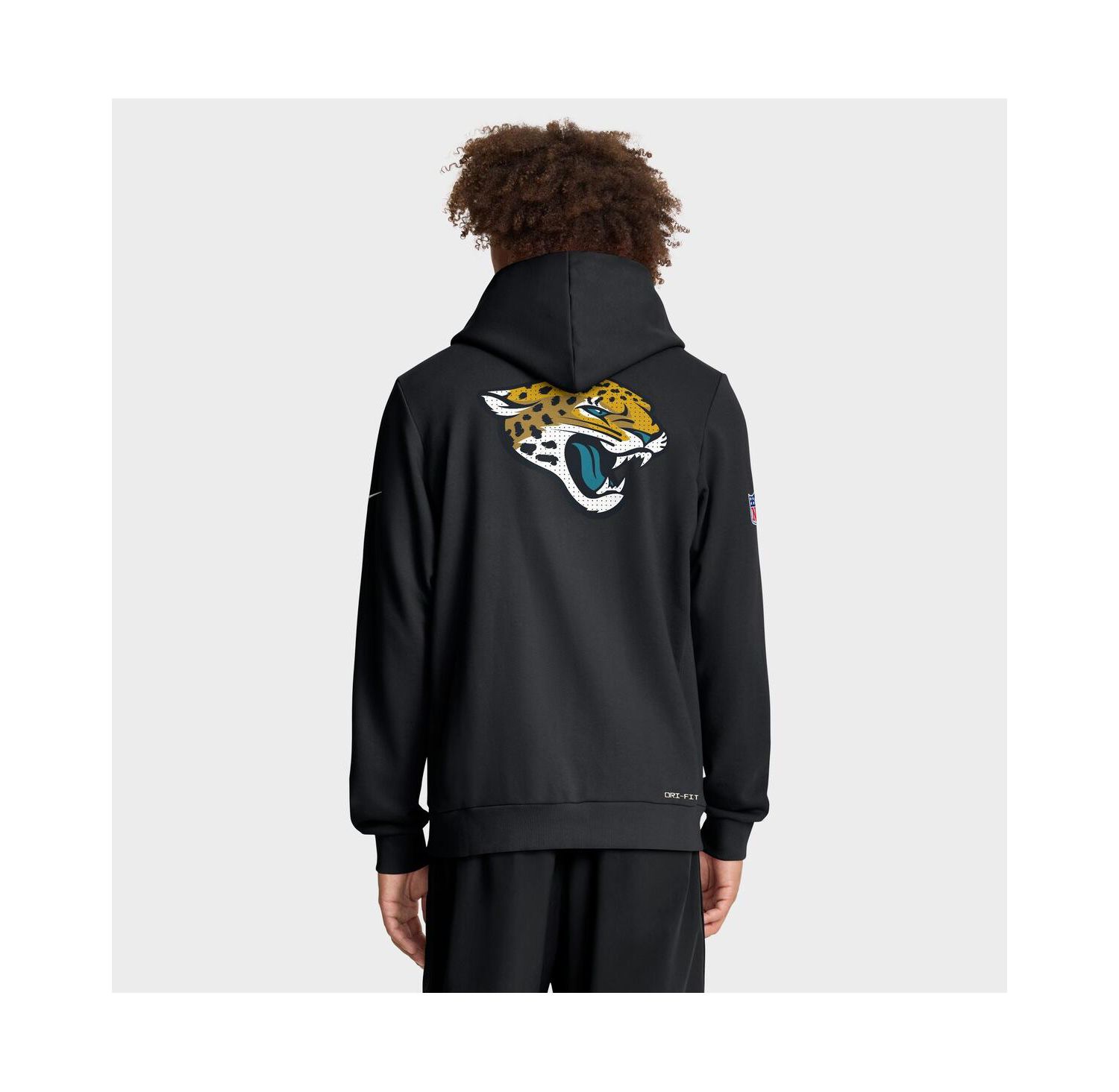 Men's Black Jacksonville Jaguars Sideline Standard Issue Utility Player Dri-FIT Full-Zip Hoodie