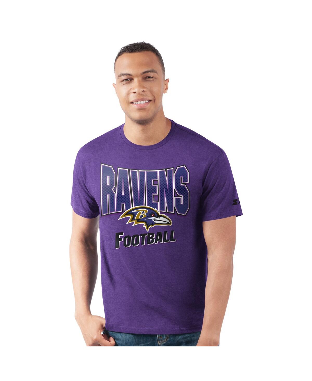 Starter Men's Purple Baltimore Ravens Prime Time T-Shirt