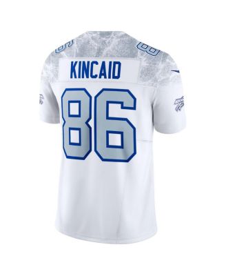 Men's Dalton Kincaid White Buffalo Bills 2025 Rivalries Collection Limited Jersey