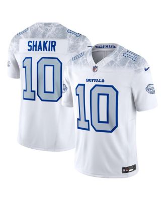 Men's Khalil Shakir White Buffalo Bills 2025 Rivalries Collection Limited Jersey