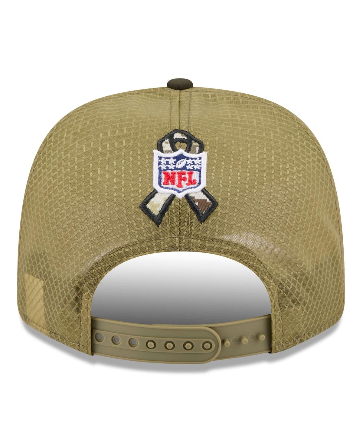New Era Men's Green San Francisco 49ers 2025 Salute To Service 9seventy Adjustable Hat In Green
