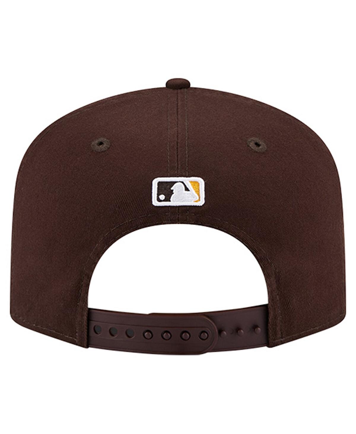 New Era Men's Brown San Diego Padres Team 19twenty Adjustable Hat In Brown