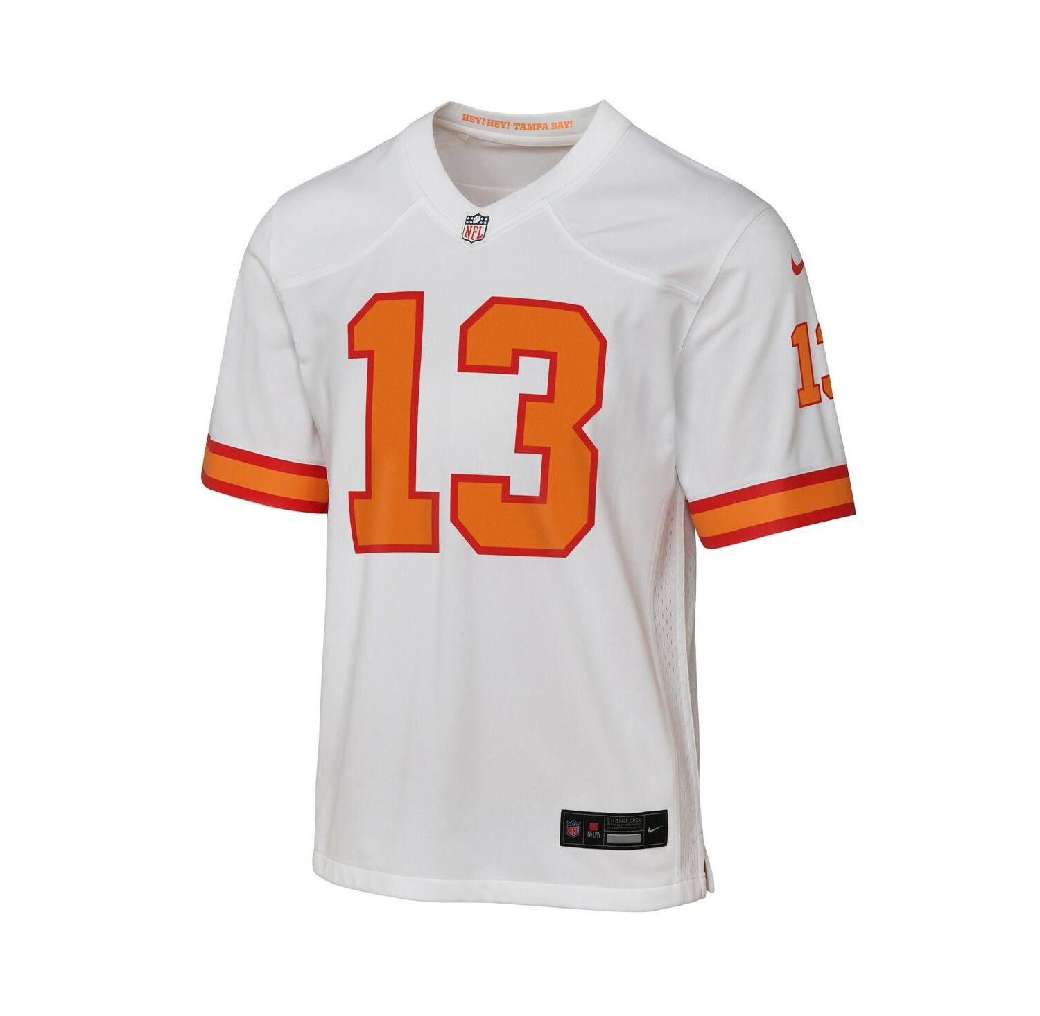 Big Boys and Girls Mike Evans White '76 Tampa Bay Buccaneers Game Jersey