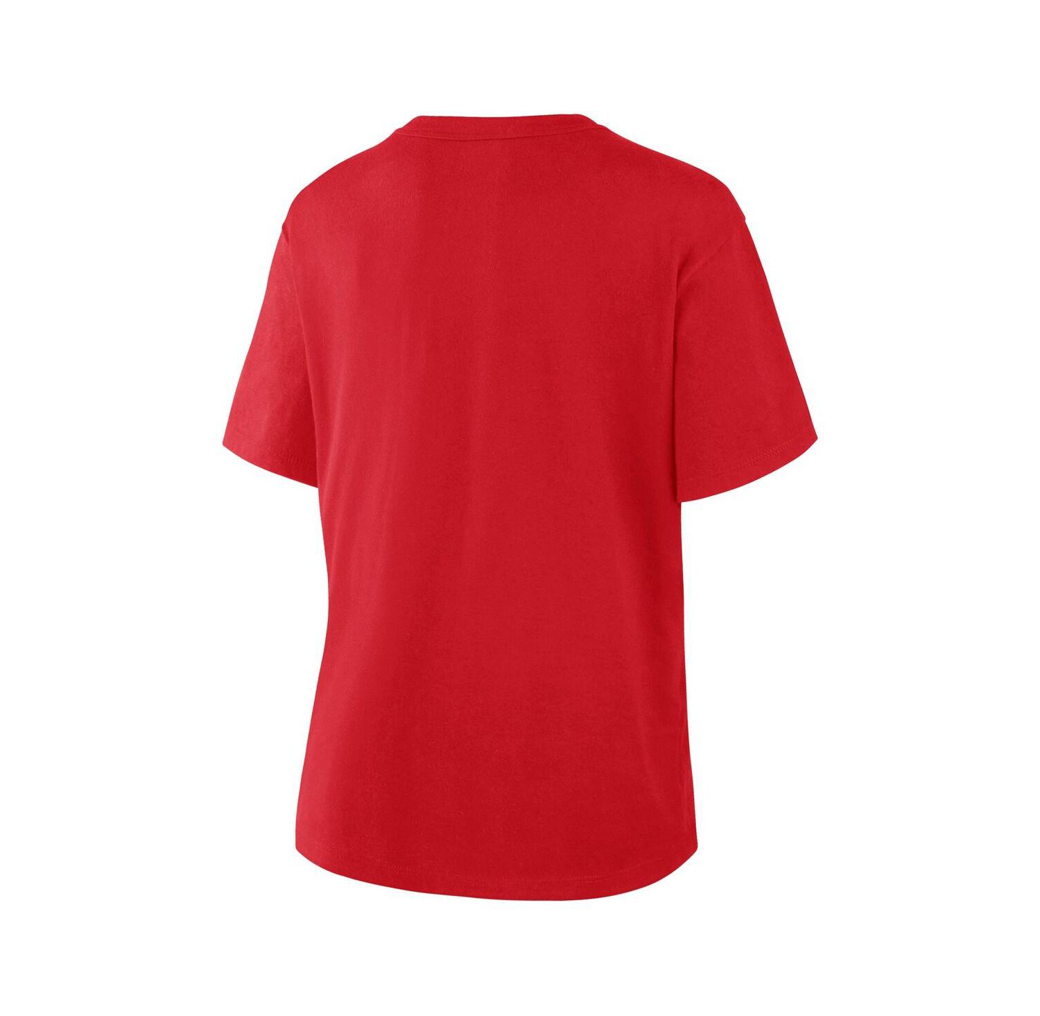 Women's Red Philadelphia Phillies 2025 MLB Postseason Locker Room T-Shirt