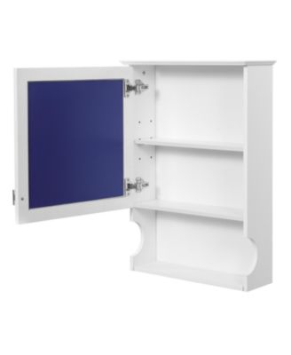 20'' Wall Mounted Bathroom Cabinet with Mirror & Storage Door