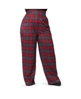 Plus Size High Waist Trouser