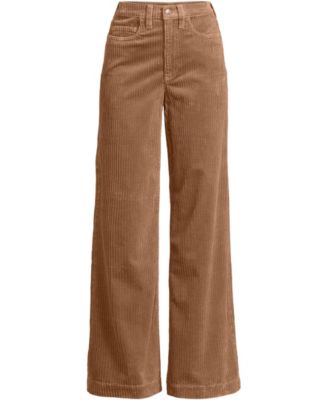 Women's Tall High Rise Wide Leg Corduroy Pants