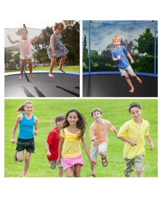 12FT Trampoline Replacement Safety Pad Bounce Frame Waterproof Spring Cover