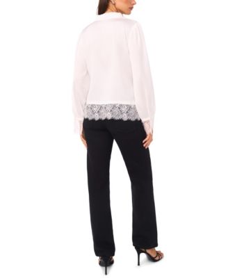 Women's Half Placket Long Sleeve Top