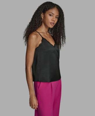 Women's Lace Detail V-Neck Camisole Top