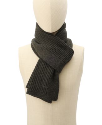 Men's Wide Center Rib Scarf