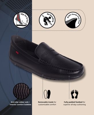 Men's John Street Hands-Free Slip On Technology Penny Loafers