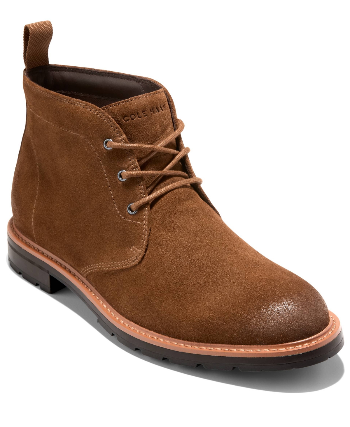 Cole Haan Chamberlin Grand Water Resistant Chukka Boot In Brown