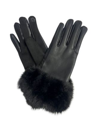  Leather Glove With  Cuff