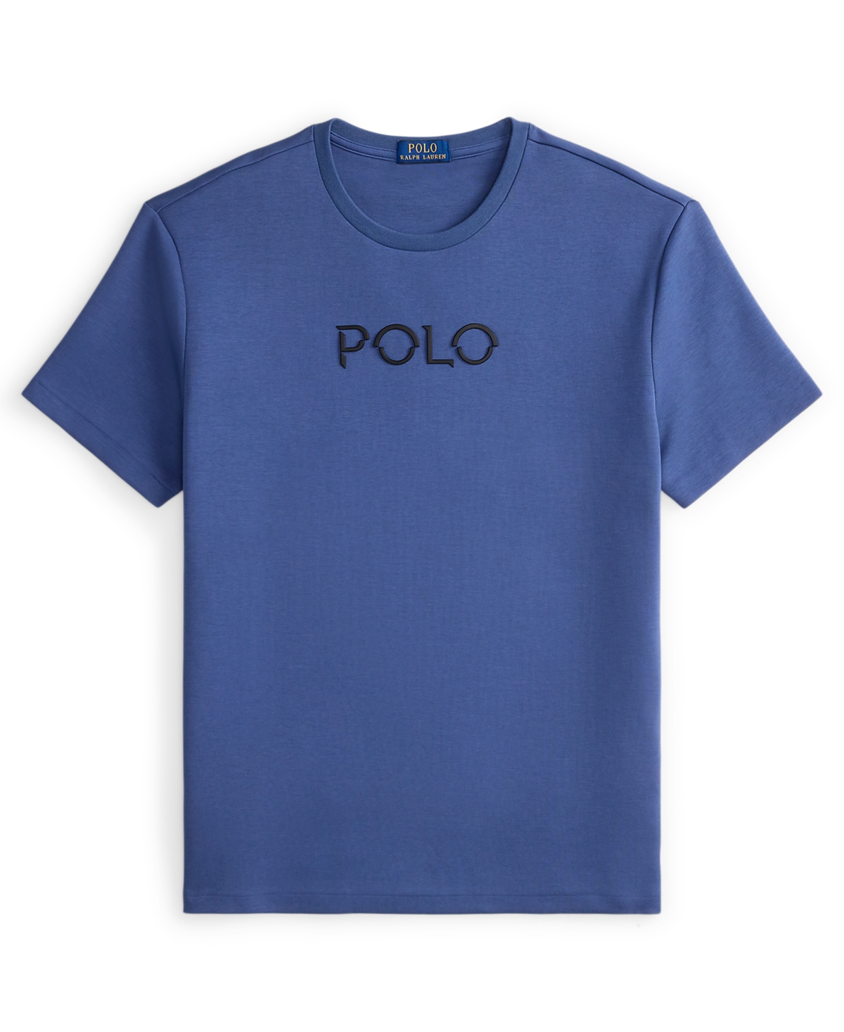 Polo Ralph Lauren Men's Classic Fit Logo Double-knit T-shirt In Blue