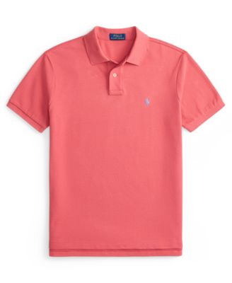 Polo Ralph Lauren Men's Custom Slim-Fit Mesh Polo Shirt - Macy's