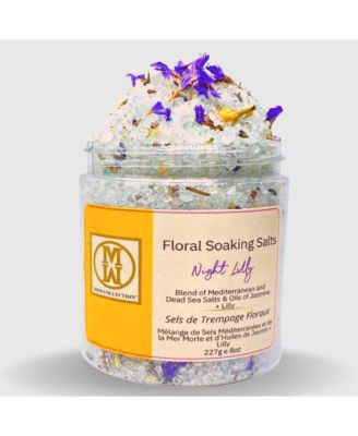 2pc Floral Bath Salt set