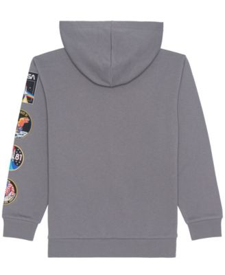 Boys' 5-20 Space Patches Full-Zip Hoodie