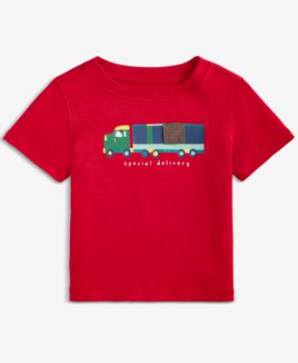 First Impressions - Baby Boys Special Delivery Truck Short-Sleeve T-Shirt