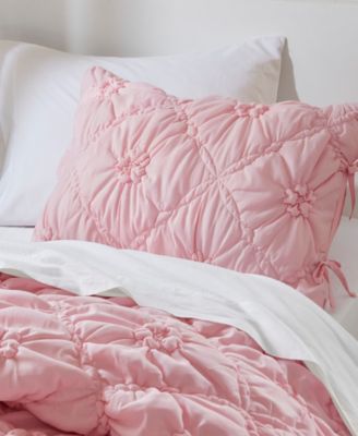 Lily Floral Embroidery 2-Pc. Comforter Set, Twin