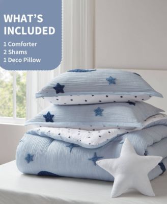 Cosmos Celestial Reversible 3-Pc. Comforter Set, Twin