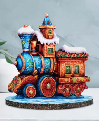 Winter Express Train Centerpiece