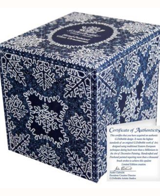 Guardian Angel Fawn LE Glass Ornament