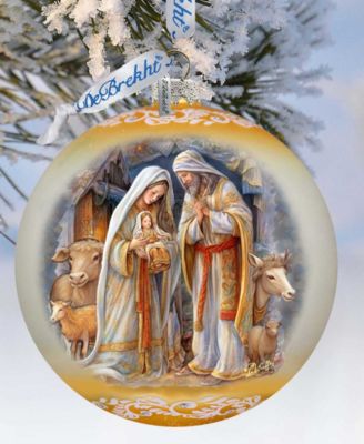 Nativity Chronicles LE Glass Ornament