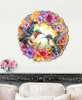 Hummingbirds Holiday Door D&eacute;cor