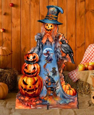 Pumpkin Scarecrow Outdoor D&eacute;cor