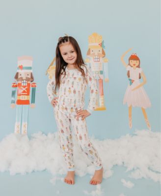 Baby Girls' Juliet Long-Sleeve Top and Pants Pajama, 2-Piece Set