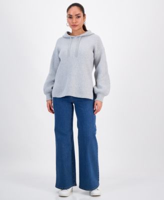Petite Blouson-Sleeve Hoodie, Macy's Exclusive