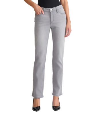 Women's Lexington Mid-Rise Straight-Leg Denim Jeans