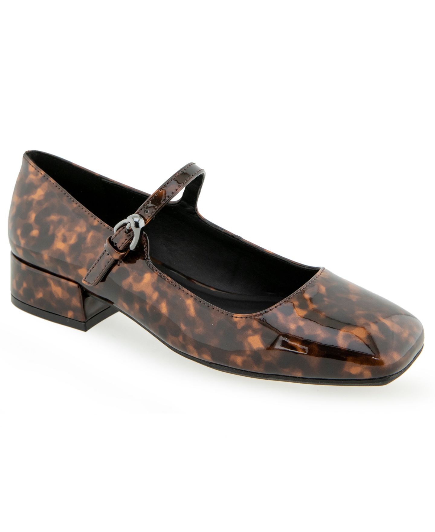 Женские туфли Aerosoles Isannah Maryjane Heel, цвет: Черепаховый лаковая искусственная кожа — фото 1