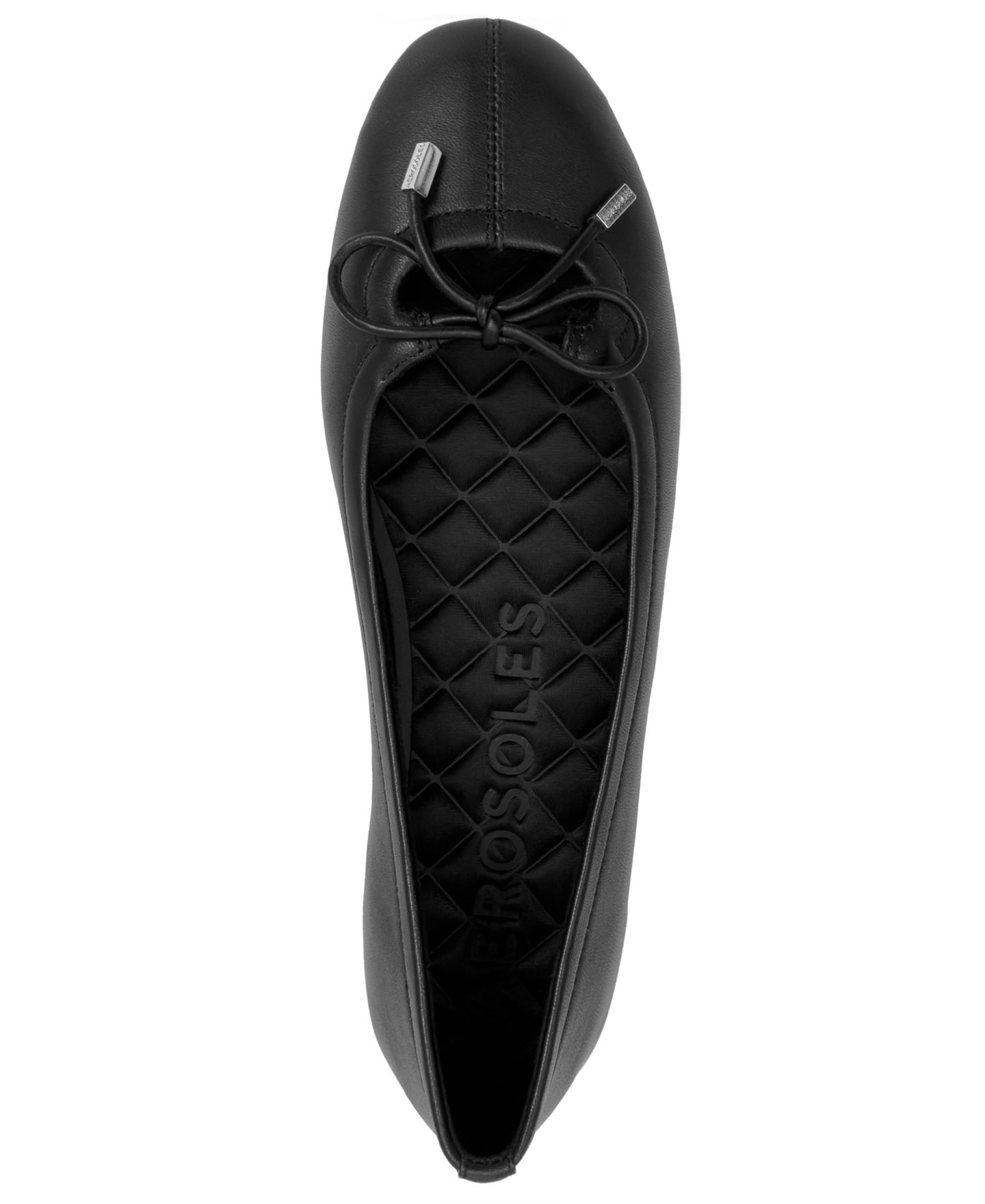Женские балетки Aerosoles Perle Casual Ballet Flat, цвет: Чёрный мягкий кожаный — фото 4