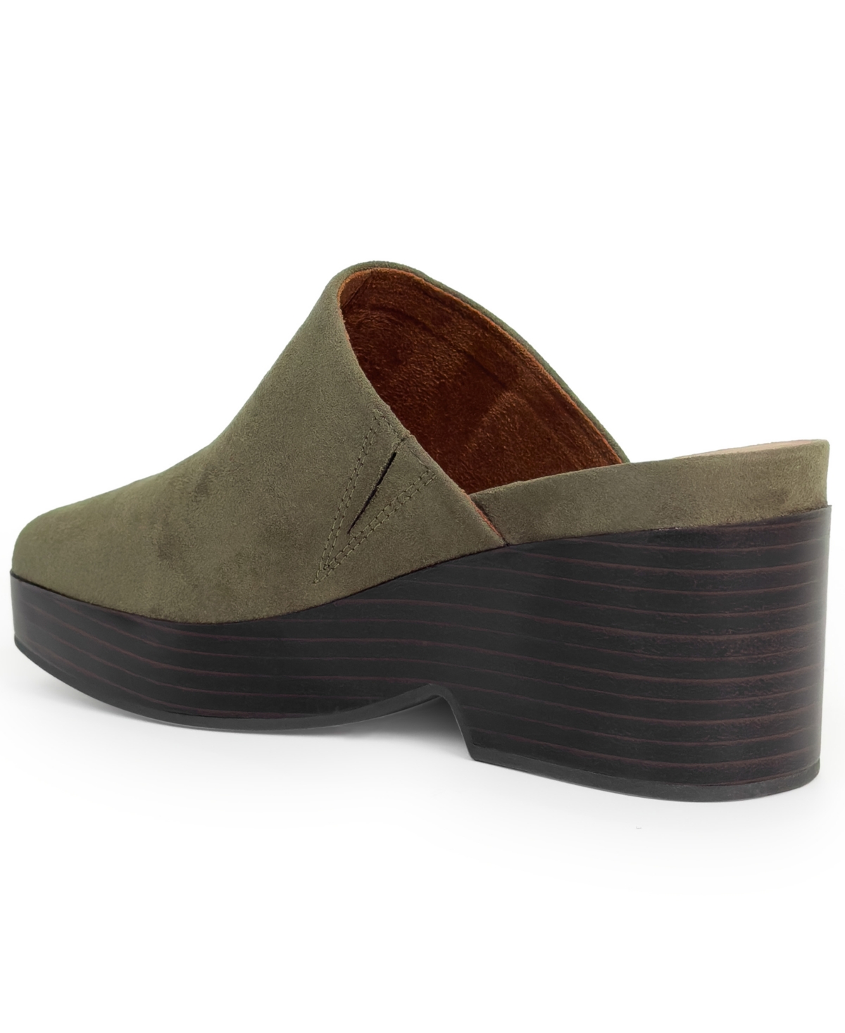 Aerosoles Chata Platform Mule In Green